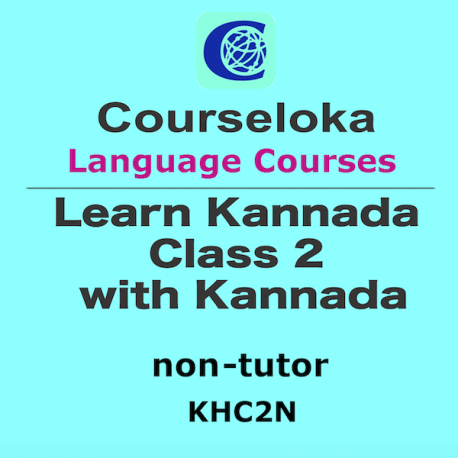 CourseLoka, Learn Kannada Class 2 with Hindi, Non-Tutor